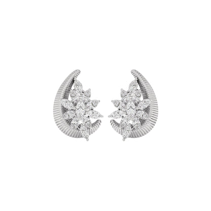 Starlight Essence Diamond Earring 18 KT / White Gold