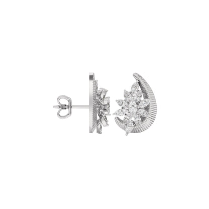 Starlight Essence Diamond Earring 18 KT / White Gold