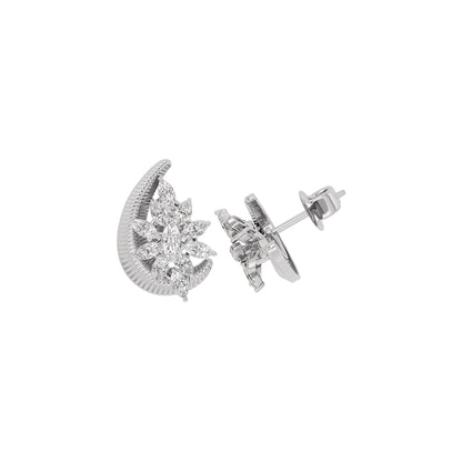 Starlight Essence Diamond Earring 18 KT / White Gold