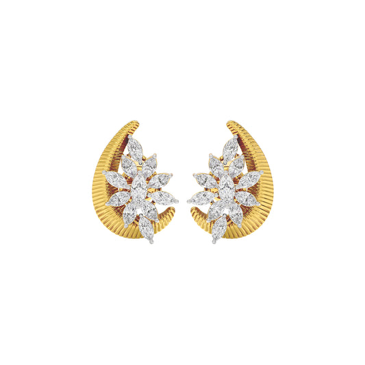 Starlight Essence Diamond Earring 18 KT / Yellow Gold