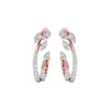 Crystal Aura Diamond Earring 18 KT / Rose Gold