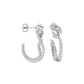 Crystal Aura Diamond Earring 18 KT / White Gold