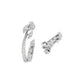 Crystal Aura Diamond Earring 18 KT / White Gold