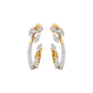 Crystal Aura Diamond Earring 18 KT / Yellow Gold