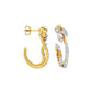 Crystal Aura Diamond Earring 18 KT / Yellow Gold