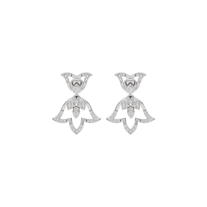 Sapphire Mirage Diamond Earring 18 KT / White Gold