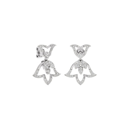 Sapphire Mirage Diamond Earring 18 KT / White Gold
