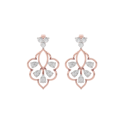 Diamond Charmed Glow Earring