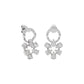 Velvet Diamond Spark Earring 18 KT / White Gold
