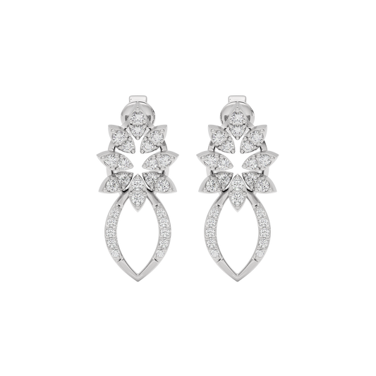 Moonlight Gaze Diamond Earring