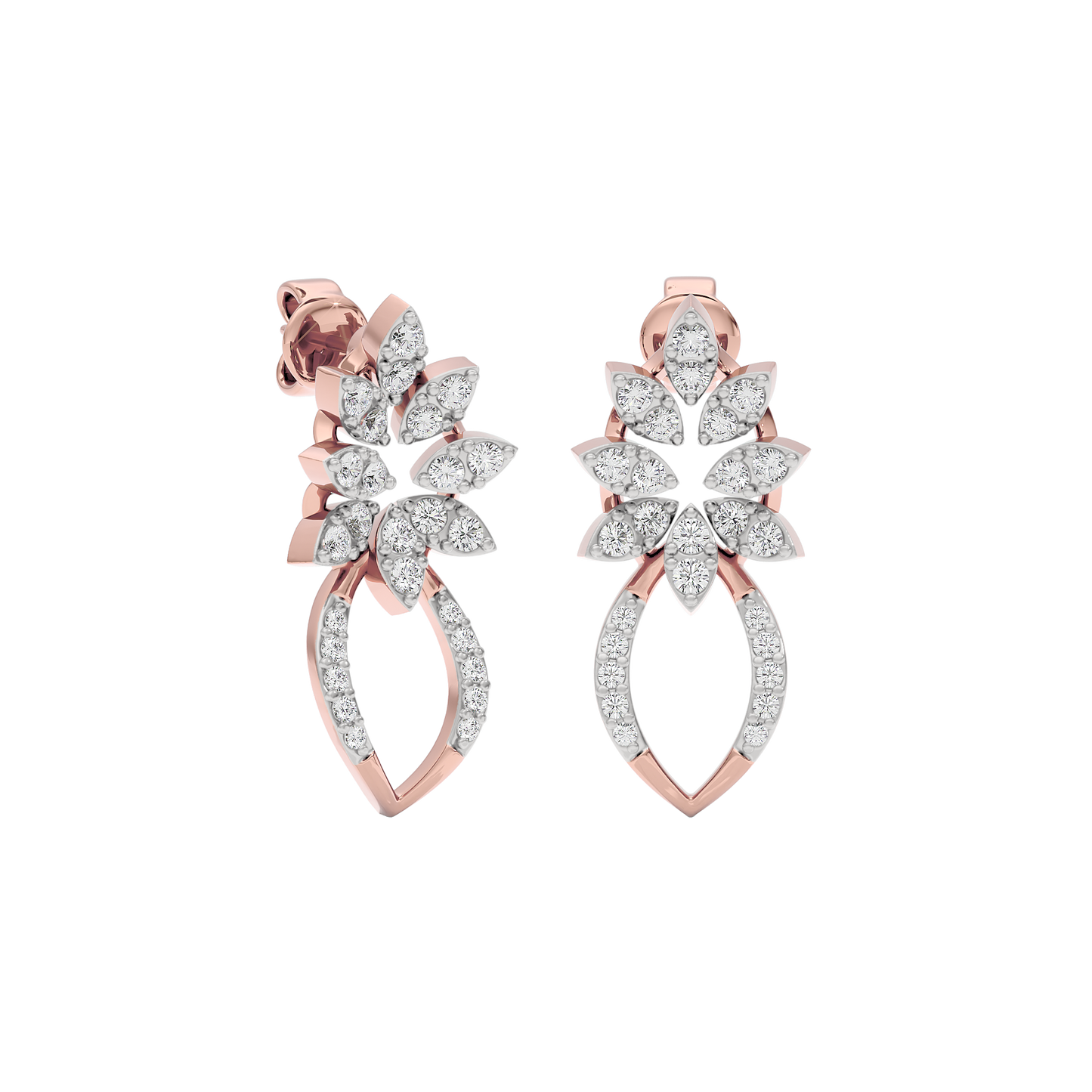 Moonlight Gaze Diamond Earring