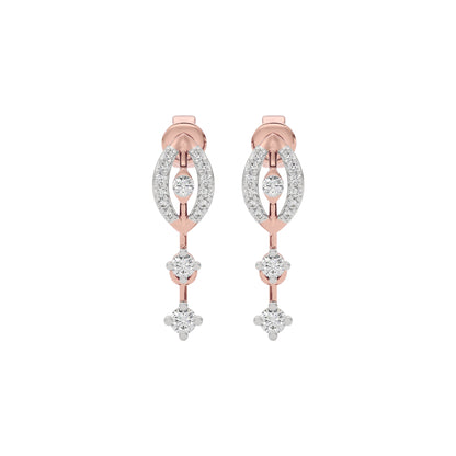 Timeless Spark Diamond Earring 18 KT / Rose Gold