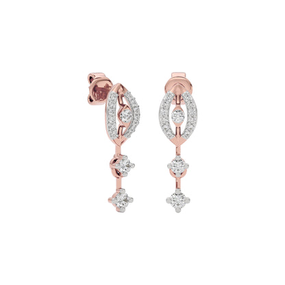 Timeless Spark Diamond Earring 18 KT / Rose Gold