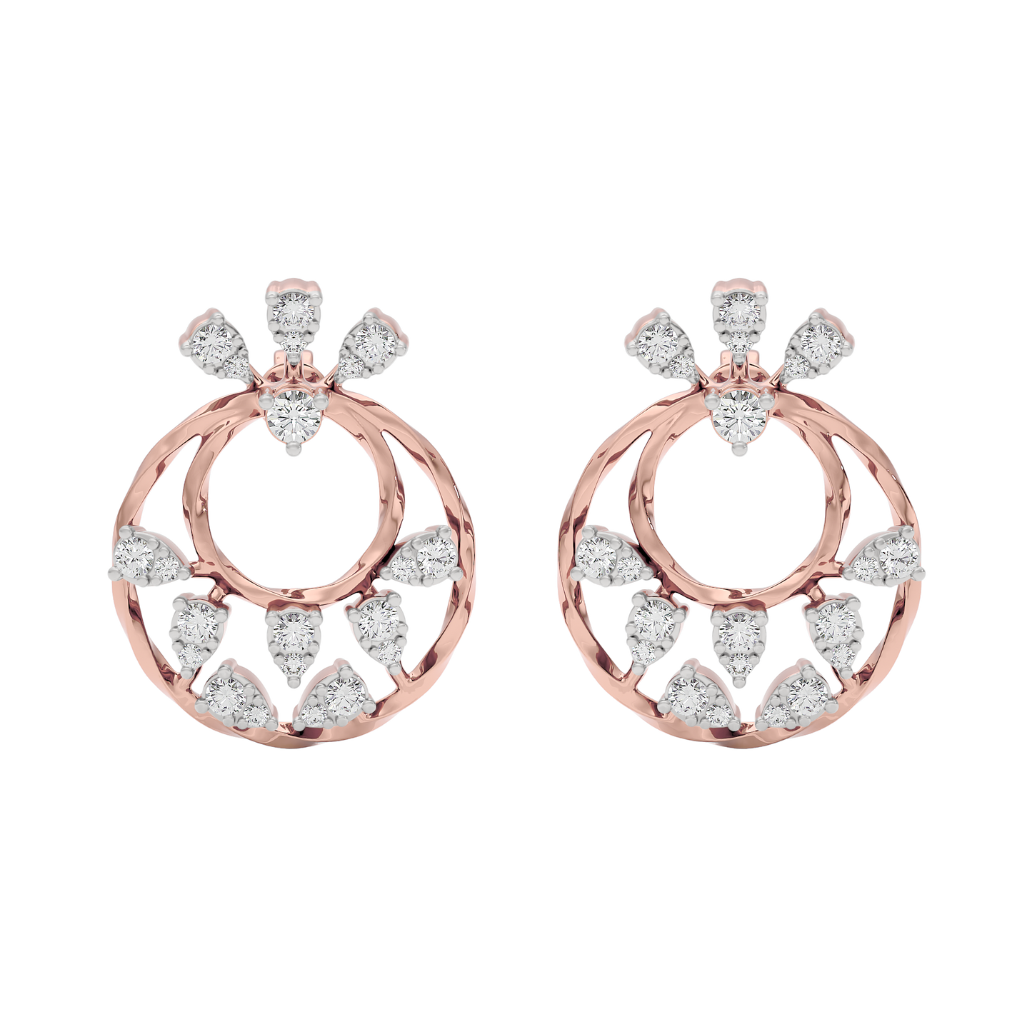 Tranquil Diamond Dew Earring