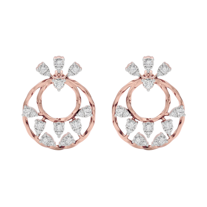 Tranquil Diamond Dew Earring