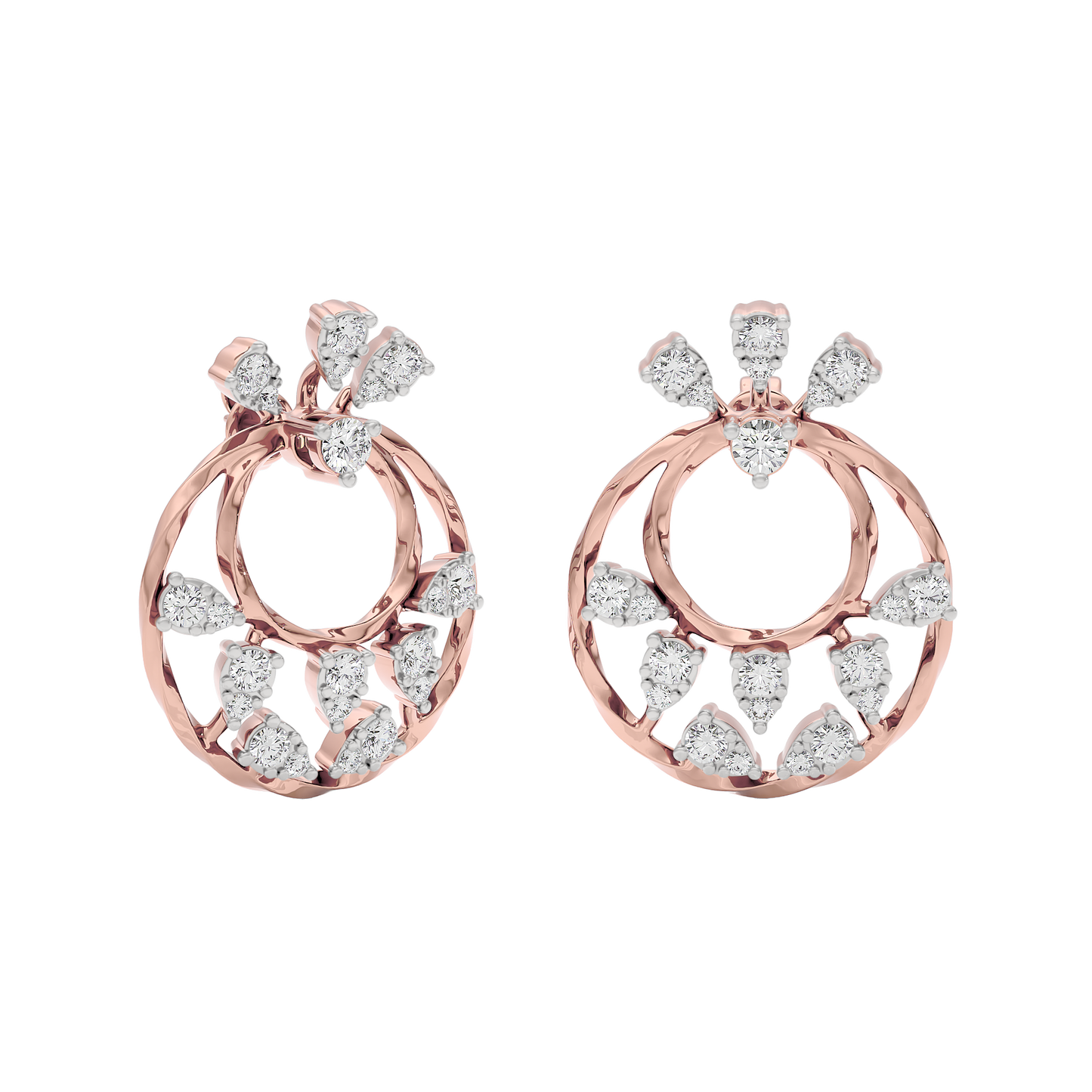 Tranquil Diamond Dew Earring