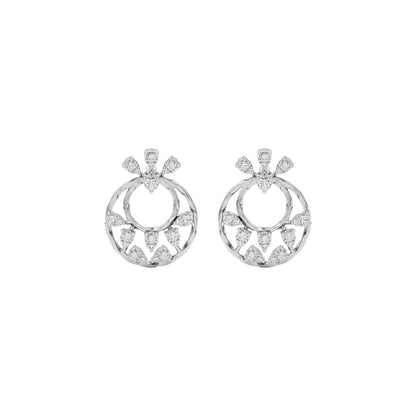 Tranquil Diamond Dew Earring 18 KT / White Gold