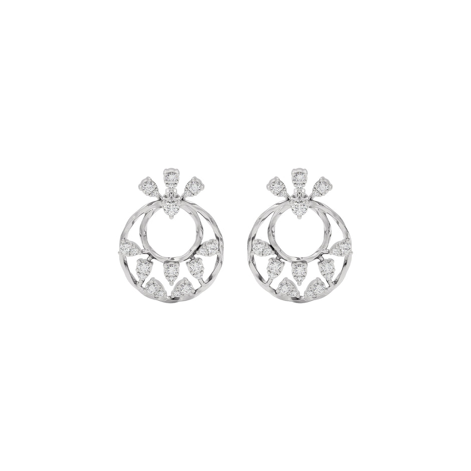 Tranquil Diamond Dew Earring 18 KT / White Gold