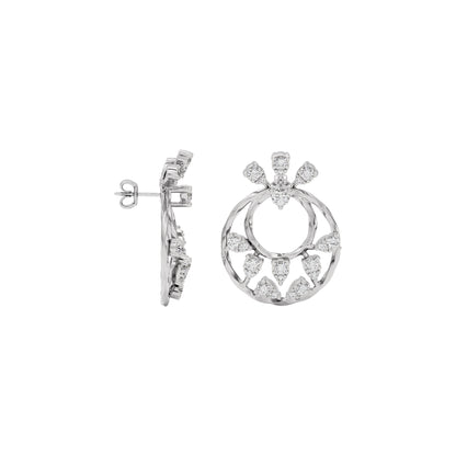 Tranquil Diamond Dew Earring 18 KT / White Gold