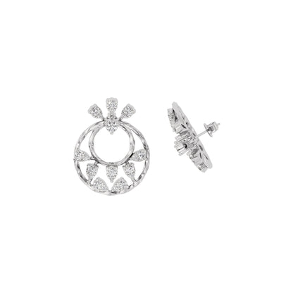 Tranquil Diamond Dew Earring 18 KT / White Gold