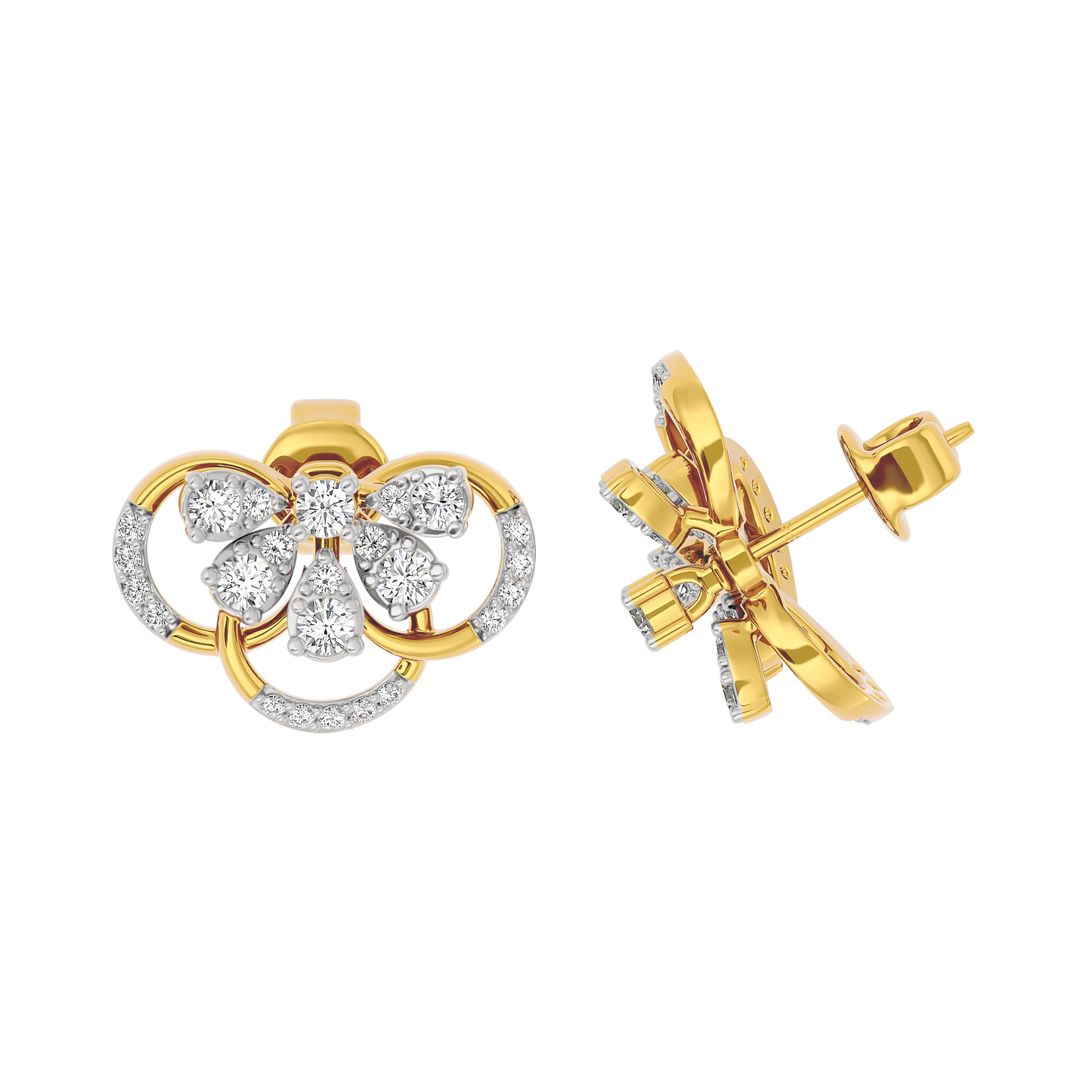 Mystical Glow Diamond Earring