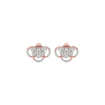 Mystical Glow Diamond Earring 18 KT / Rose Gold