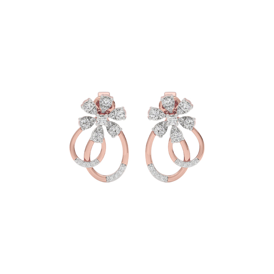 Timeless Dream Diamond Earring 18 KT / Rose Gold