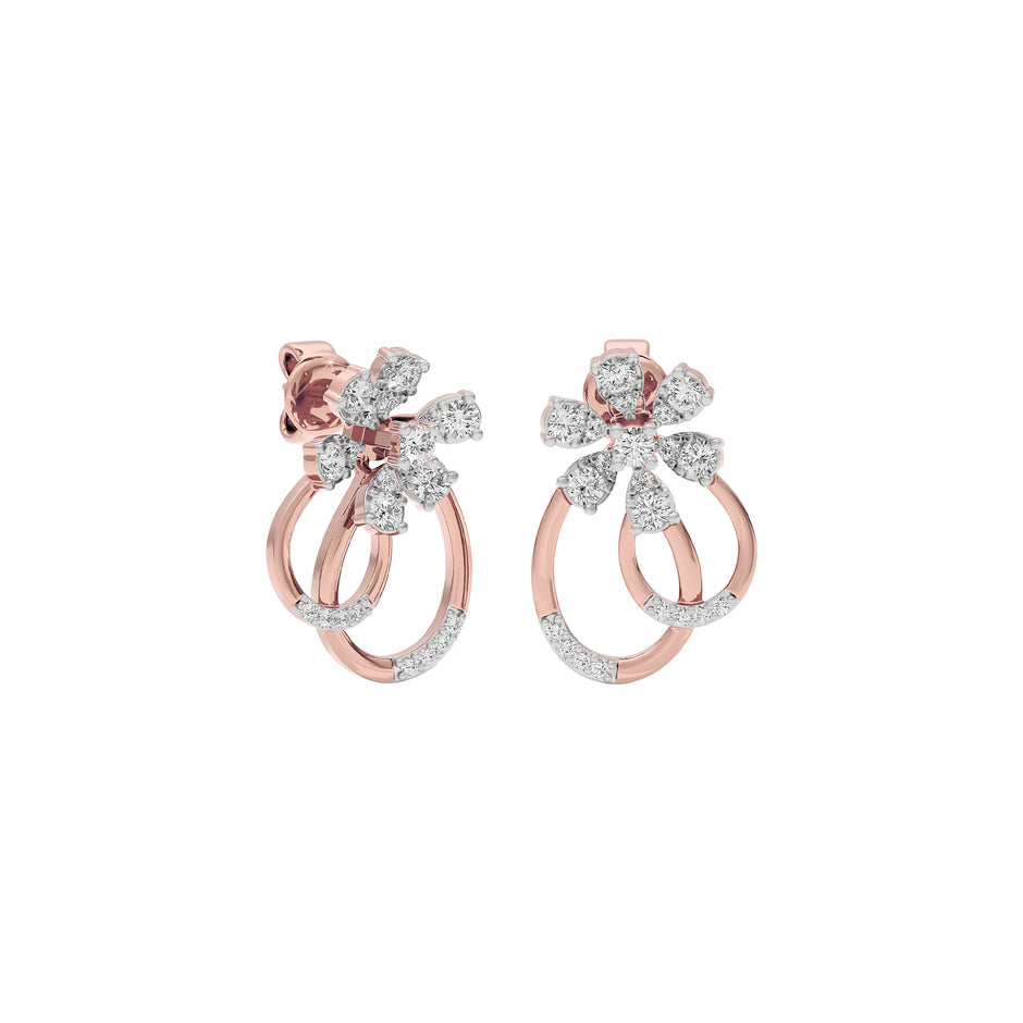 Timeless Dream Diamond Earring 18 KT / Rose Gold
