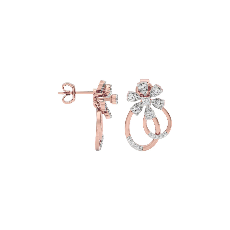Timeless Dream Diamond Earring 18 KT / Rose Gold