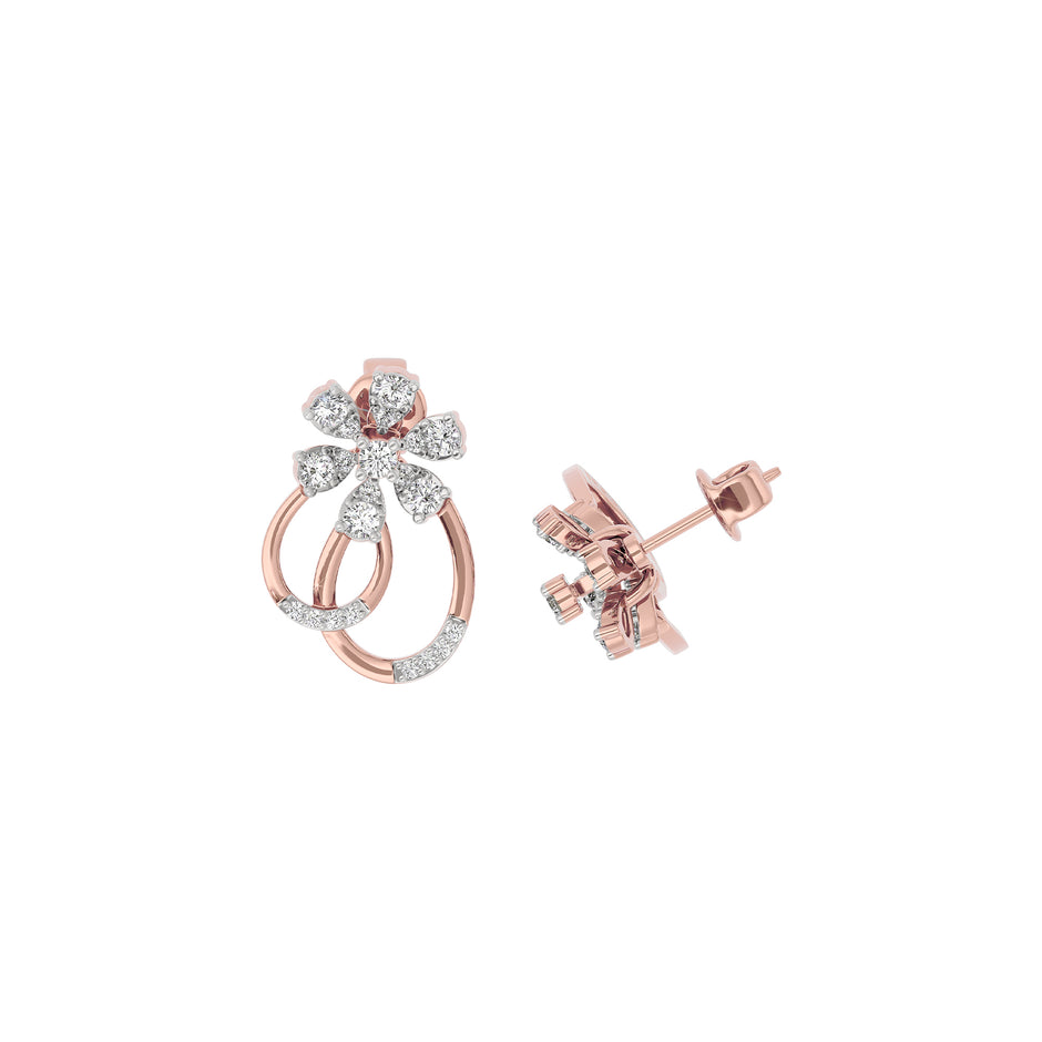 Timeless Dream Diamond Earring 18 KT / Rose Gold