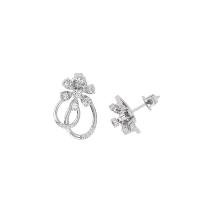 Timeless Dream Diamond Earring 18 KT / White Gold