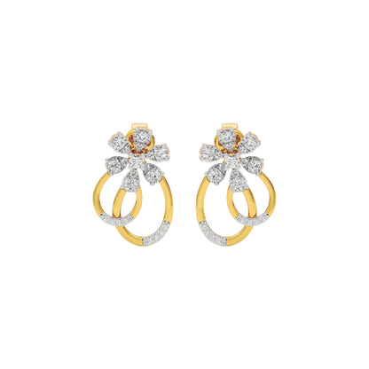 Timeless Dream Diamond Earring 18 KT / Yellow Gold