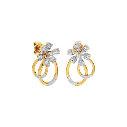 Timeless Dream Diamond Earring 18 KT / Yellow Gold
