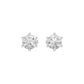 My Era Classic Round Diamond Earrings 18 KT / White Gold