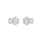 My Era Classic Round Diamond Earrings 18 KT / White Gold