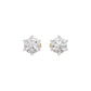 My Era Classic Round Diamond Earrings 18 KT / Yellow Gold