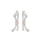 Tie The Knot Diamond Earrings 18 KT / Rose Gold