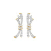 Tie The Knot Diamond Earrings 18 KT / Yellow Gold