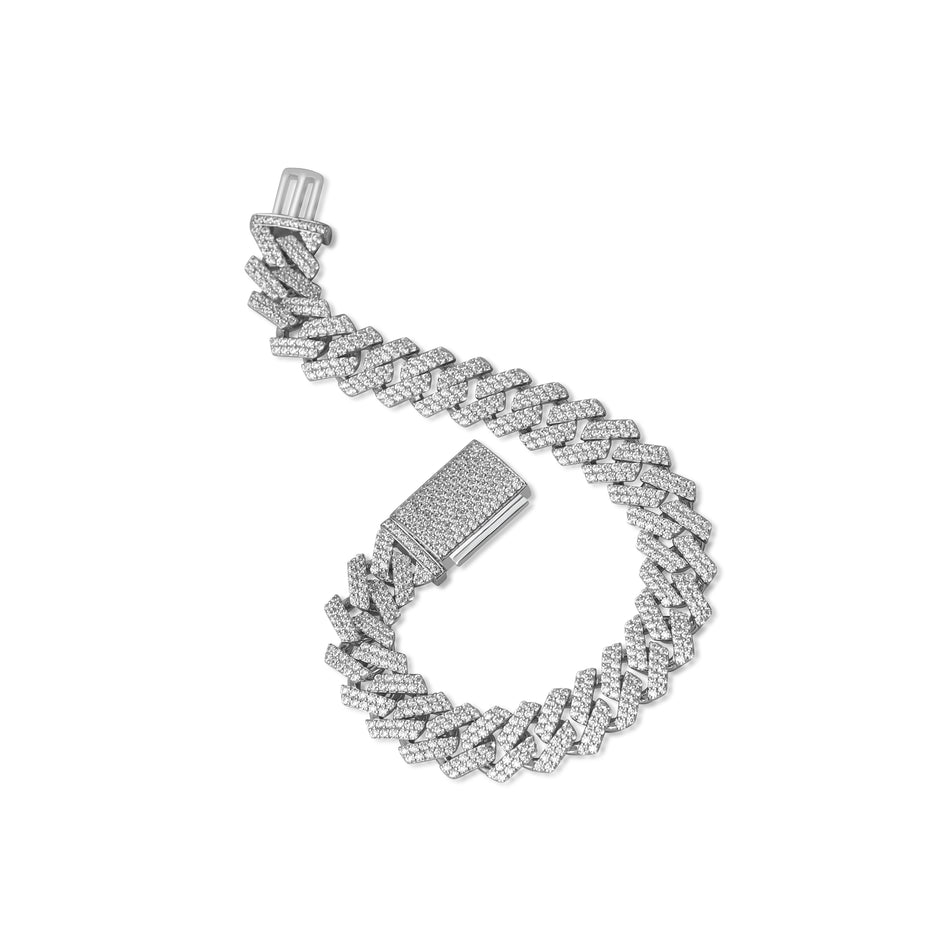 Iced Out Diamond Tennis Bracelet
