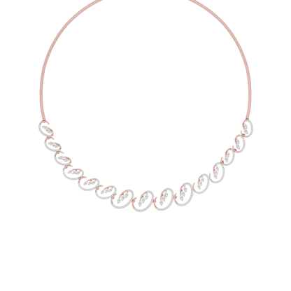 Aurora Veil Diamond Necklace