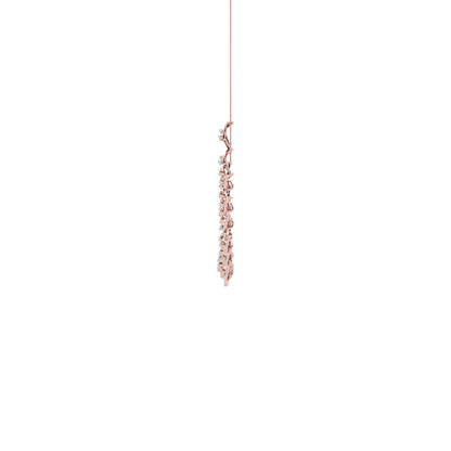 Aurora Veil Diamond Necklace 18 KT / Rose Gold