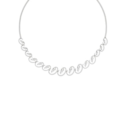 Aurora Veil Diamond Necklace