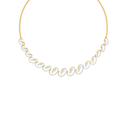 Aurora Veil Diamond Necklace