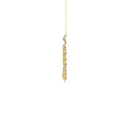 Aurora Veil Diamond Necklace 18 KT / Yellow Gold