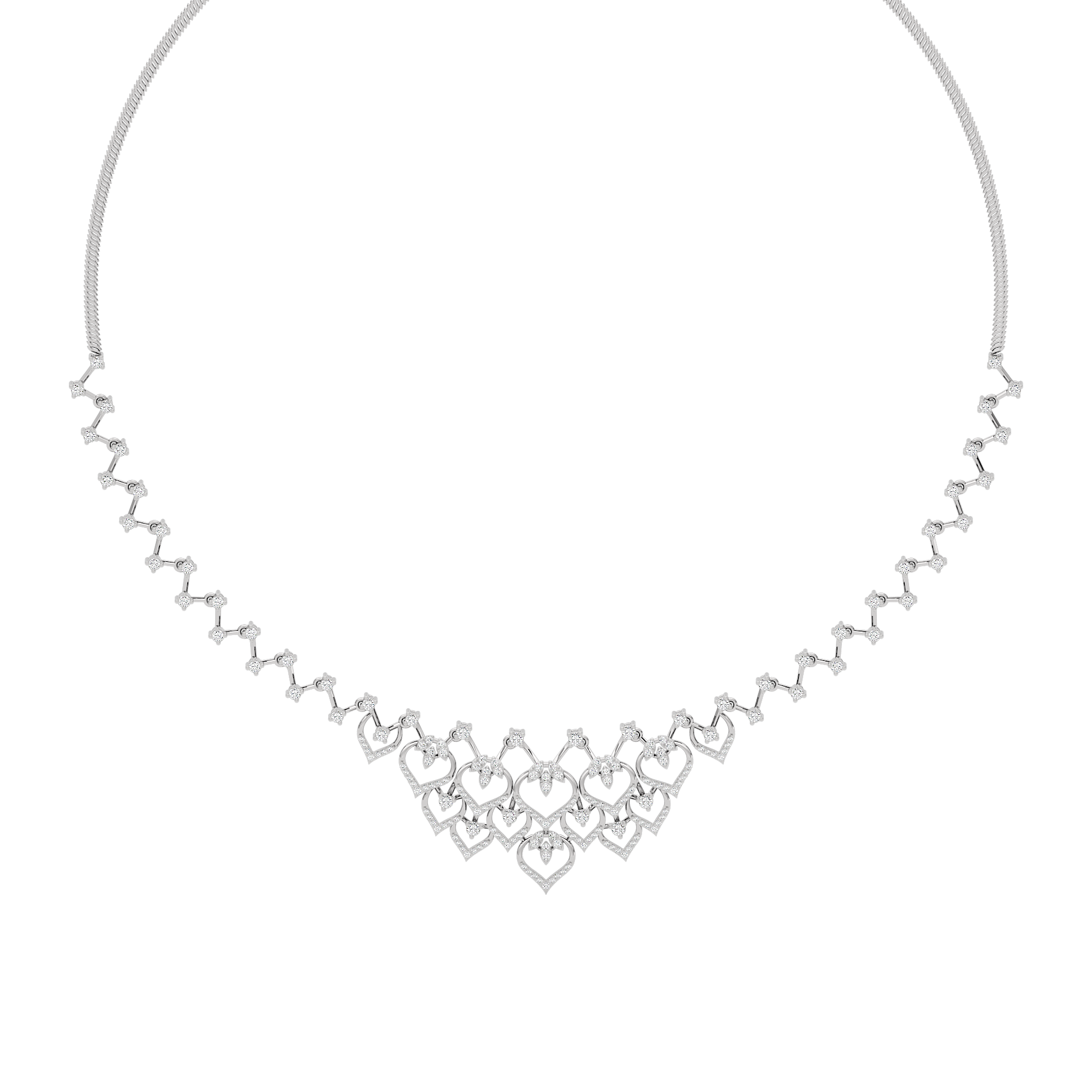 Crystal Mirage Diamond Necklace