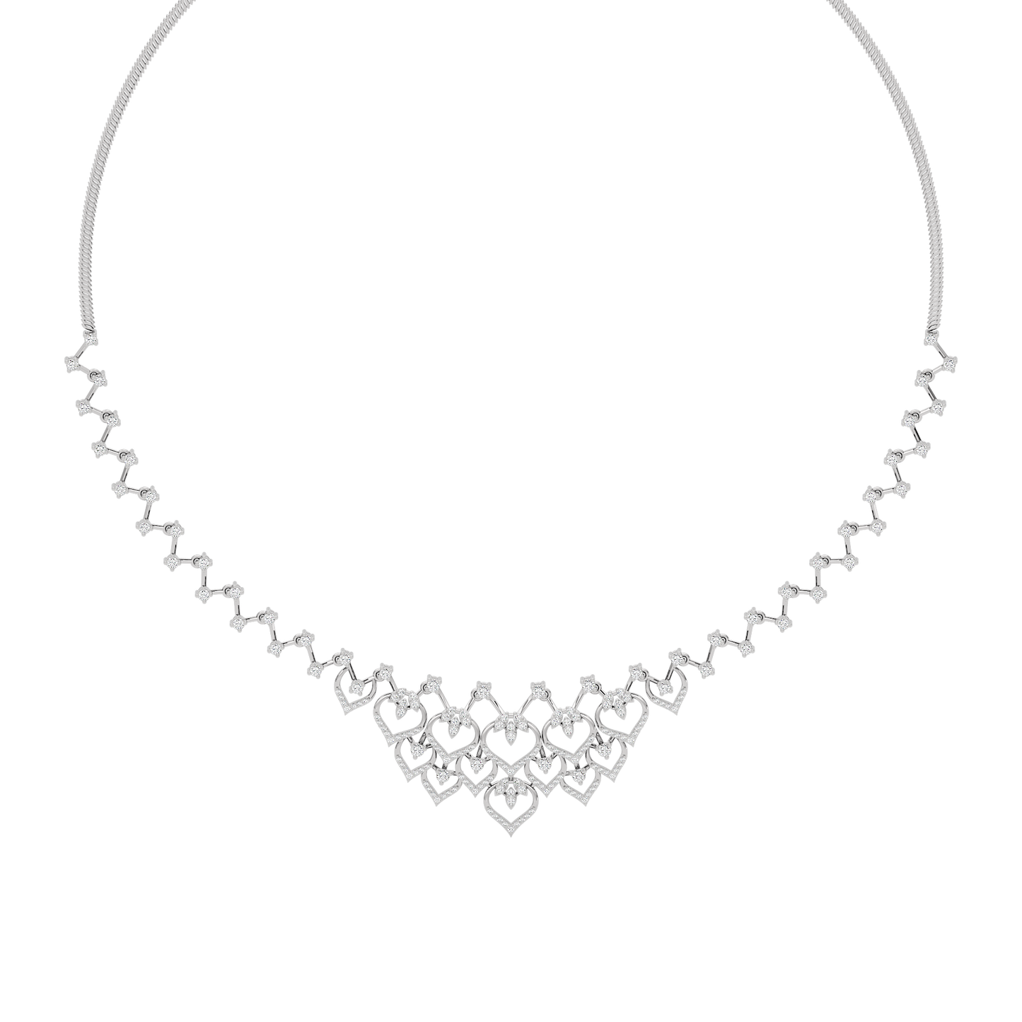 Crystal Mirage Diamond Necklace