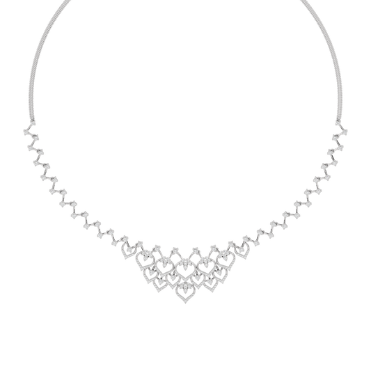 Crystal Mirage Diamond Necklace