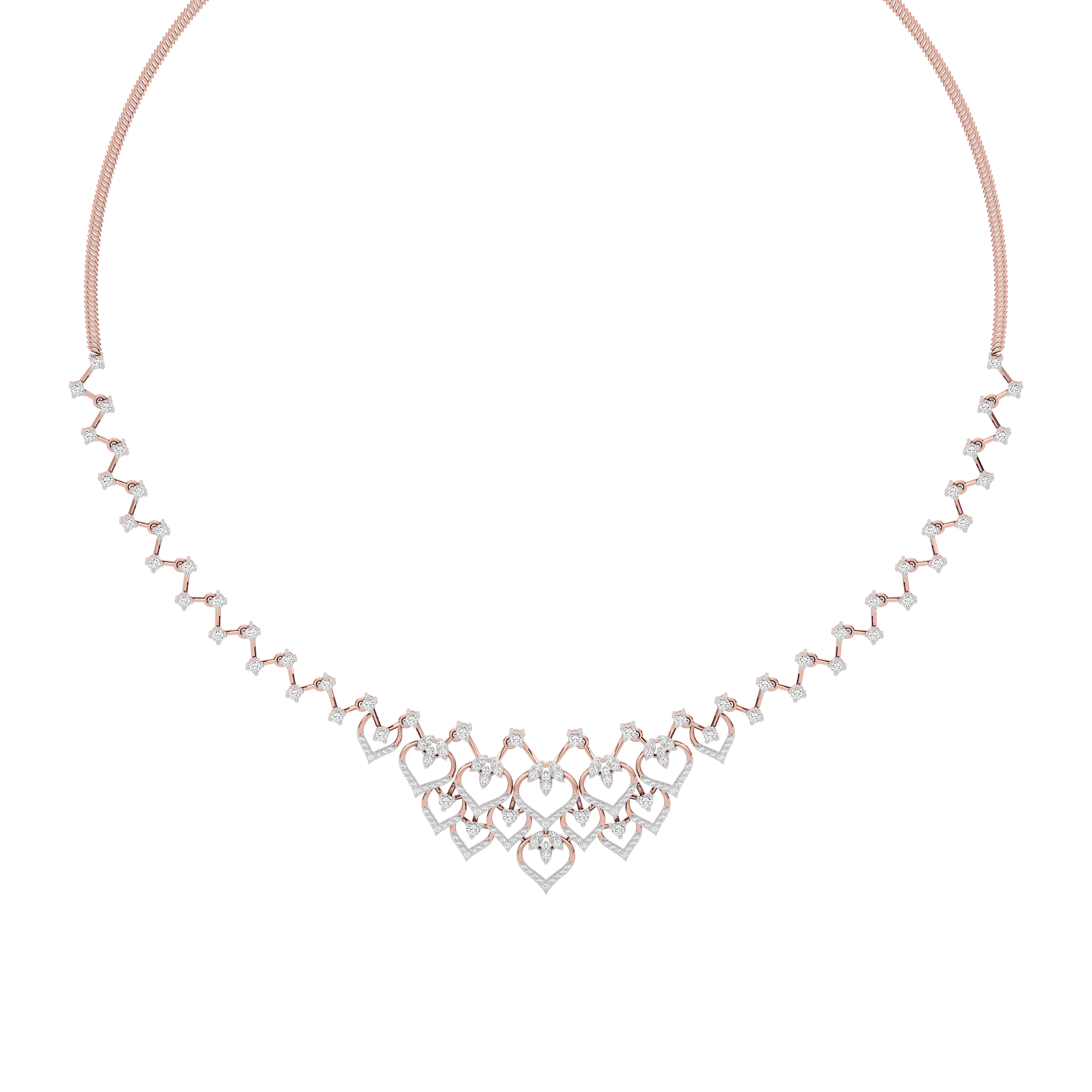 Crystal Mirage Diamond Necklace