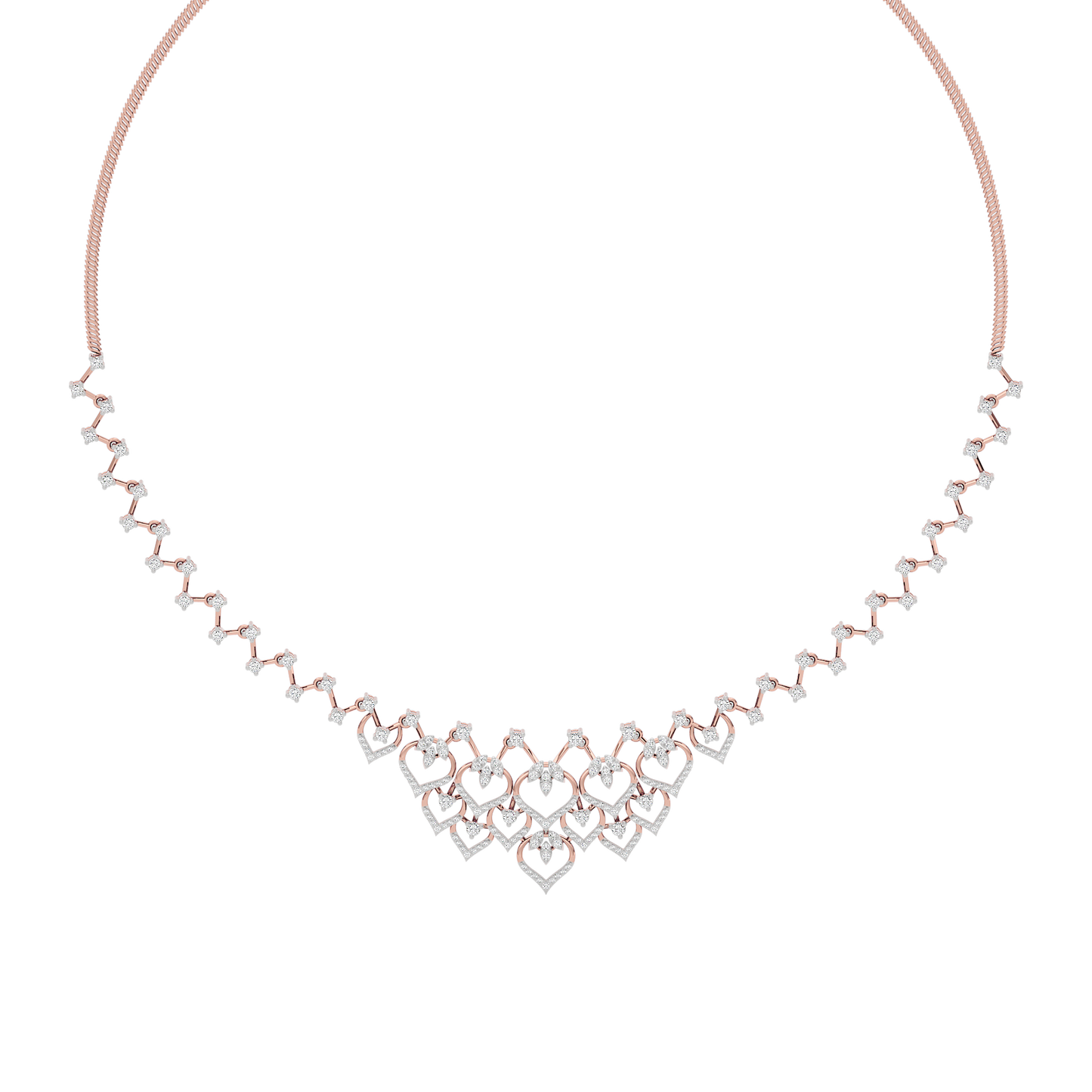 Crystal Mirage Diamond Necklace