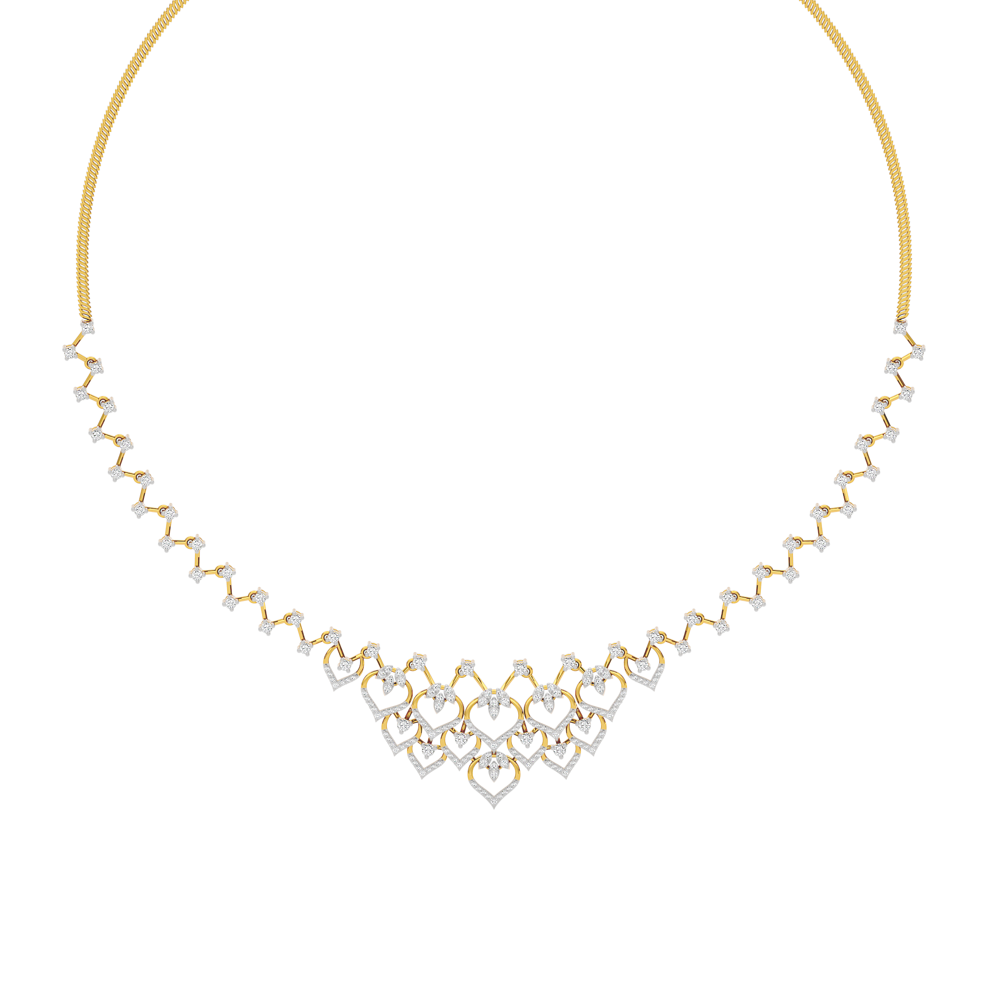 Crystal Mirage Diamond Necklace